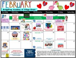 February Calendar